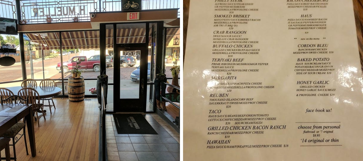 Brickhaus Brews Menu