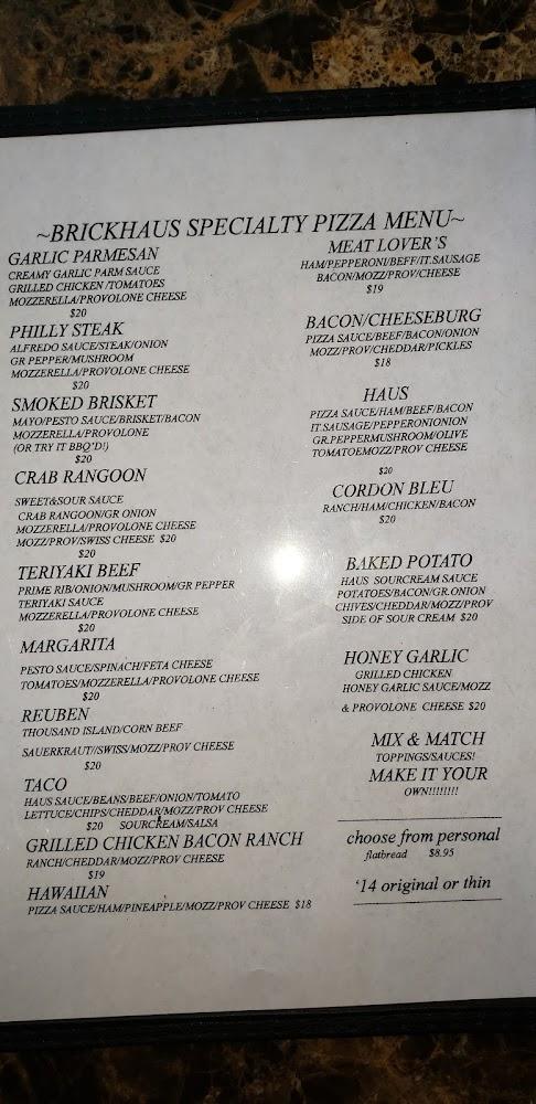 Brickhaus Brews Menu image 3