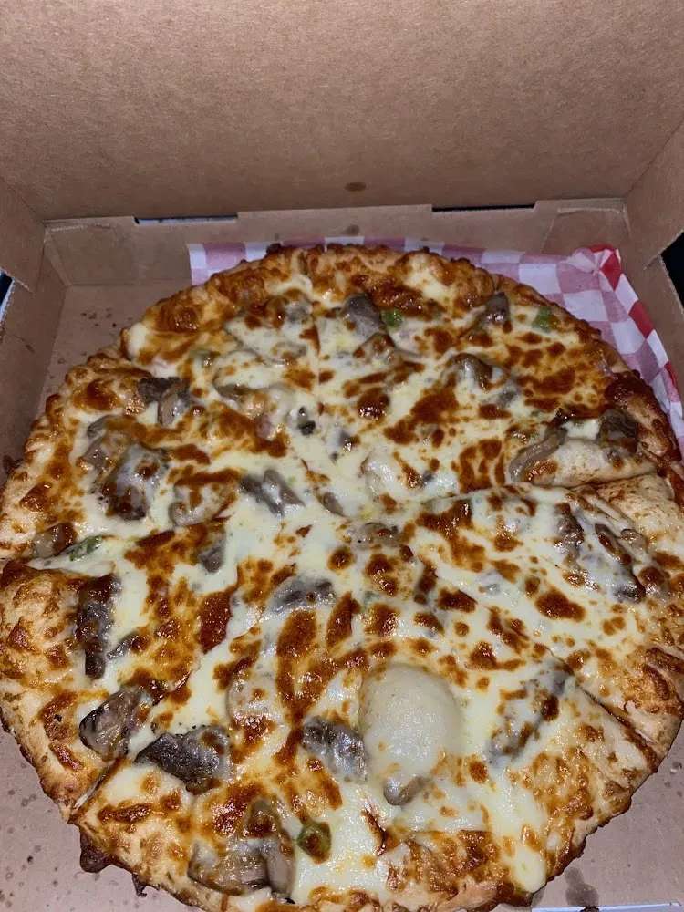 Philly Cheesesteak Pizza